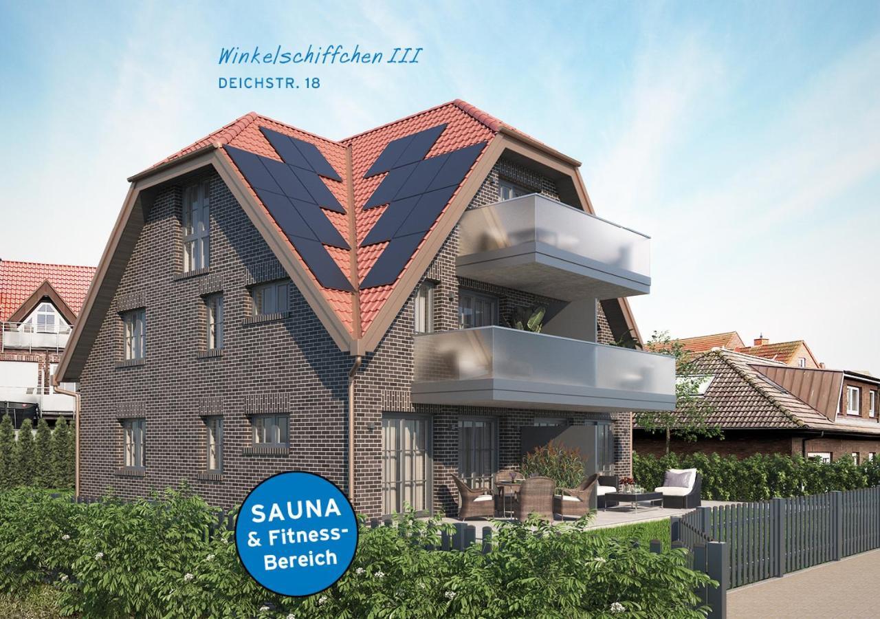 Winkelschiffchen III Mit Sauna Juist Buitenkant foto